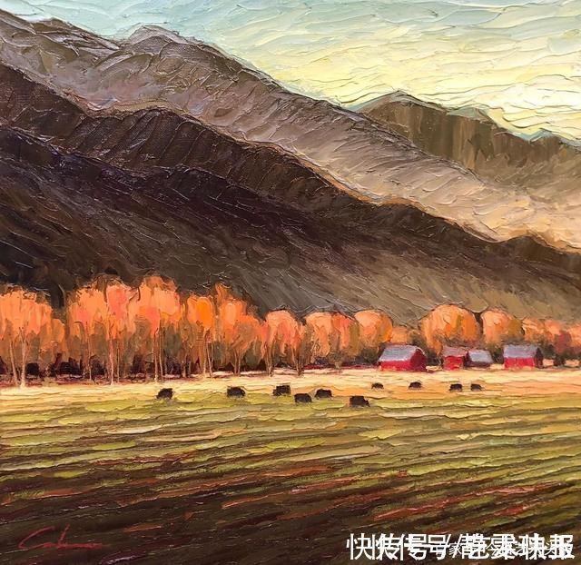 杰夫科克伦|美国艺术家杰夫科克伦风景油画作品欣赏