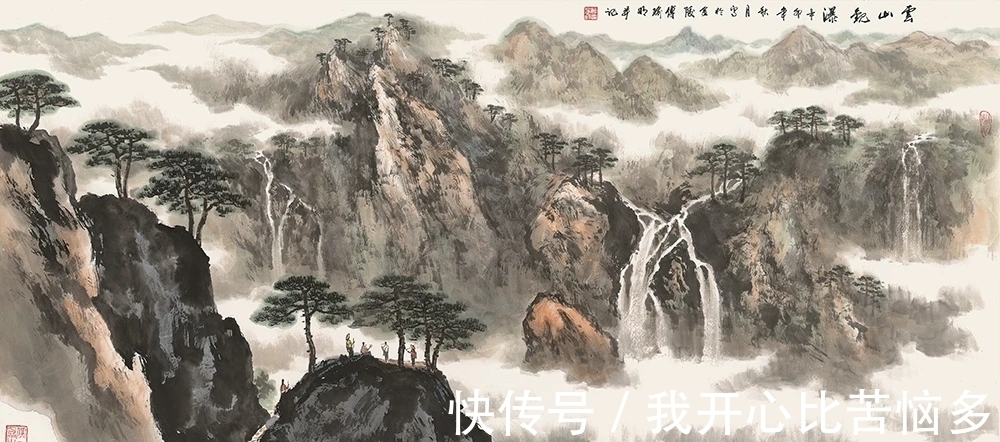 傅瑜明|传统山水的意境之美|傅瑜明山水画