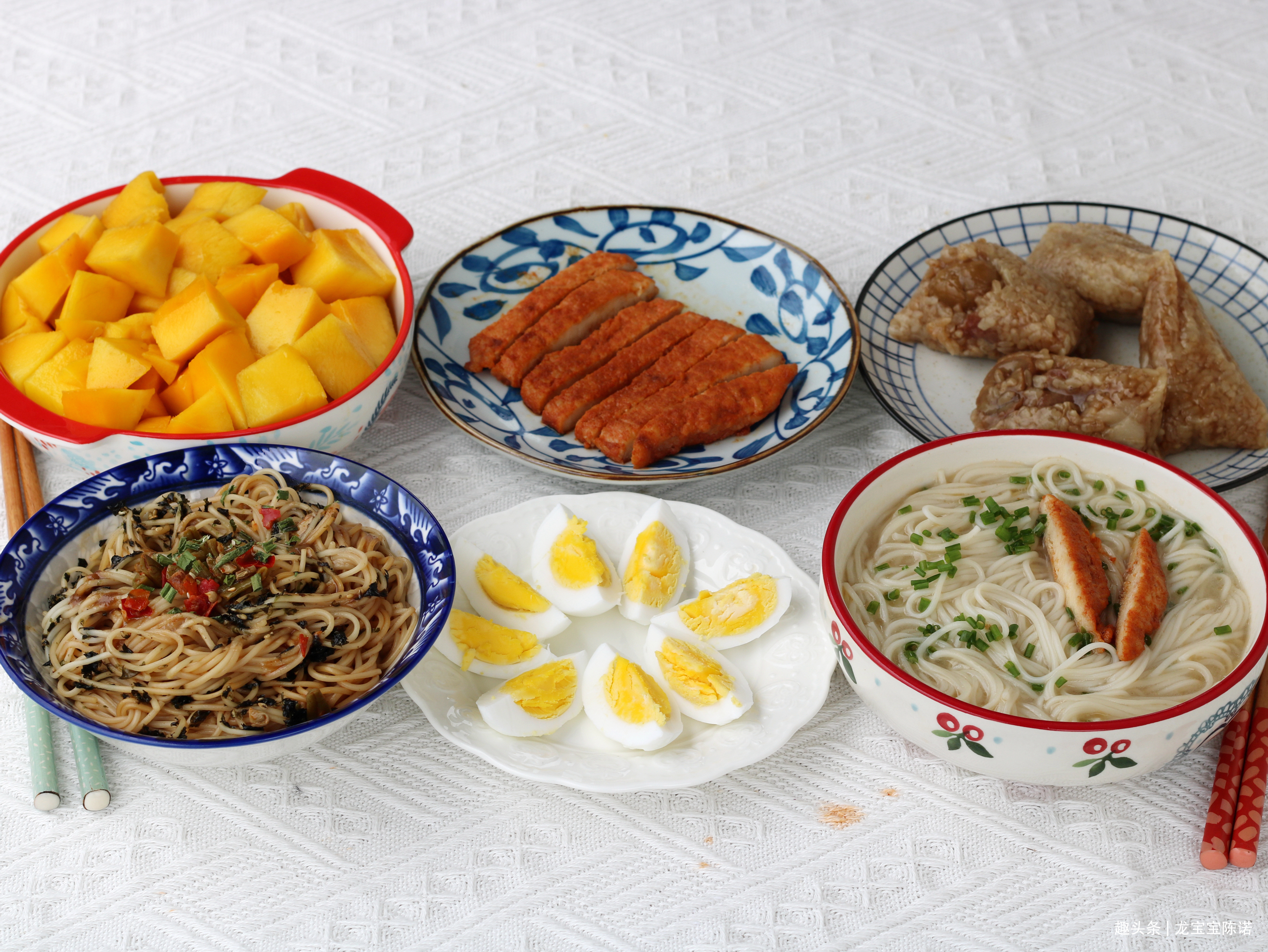 高中生的早餐,20分钟上桌,肉蛋面食都有,网友比我午餐还丰盛