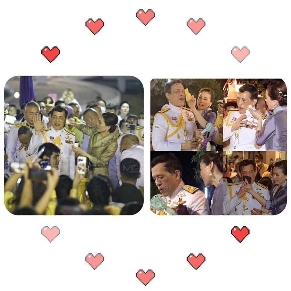 泰国贵妃越来越受宠,泰王穿情侣装陪她逛街,连王后都没这待遇