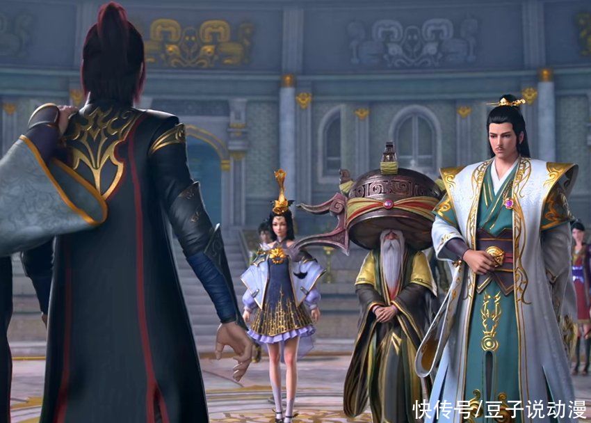 斗破苍穹：小公主夭月登场，小萝莉穿白丝很有味道，却遭萧炎打脸