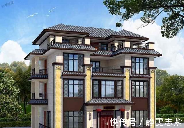 农村别墅|3套美观实用四层农村别墅,人见人爱,网友们抢着要图纸
