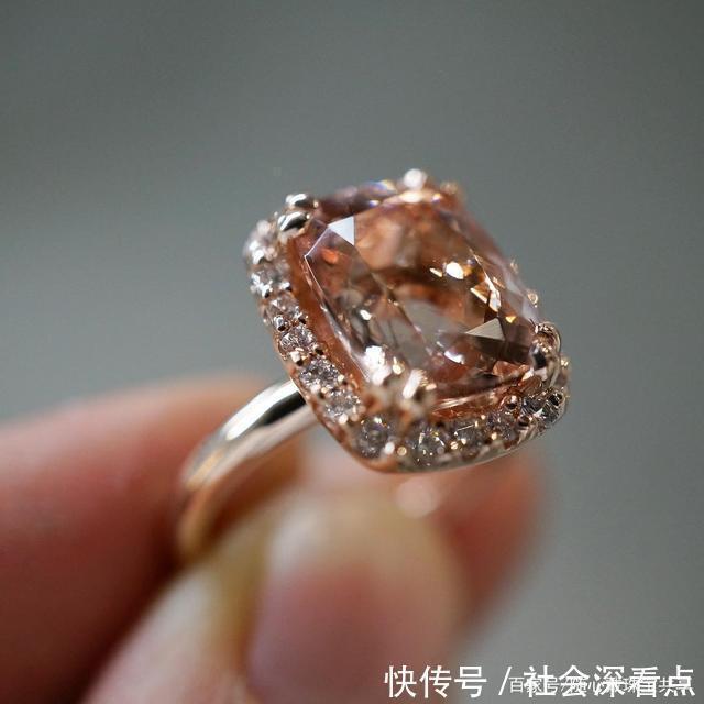 粉红色|让凯特王妃都爱不是释手的摩根石,被誉为宝石界的新潮流!