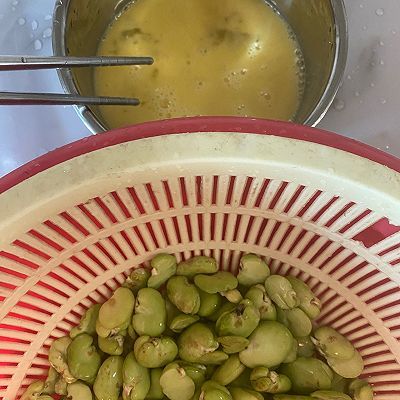 蚕豆|蚕豆炒鸡蛋