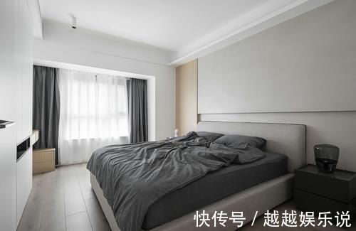 缩小|为追求极简，她坚持不安装门窗套，全屋骨子里都透着干净！