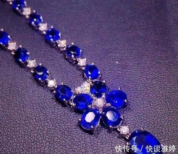 蓝宝石|比钻石还珍贵的宝石,散发出的神秘梦幻色,让皇室贵族都为之倾倒