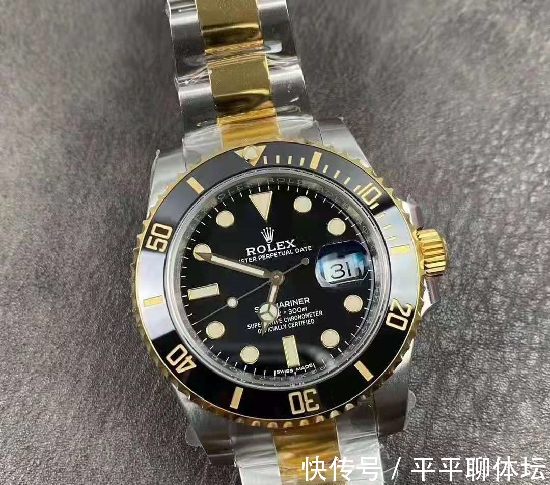 机芯#劳力士间金黑水鬼,一款没有溢价的水鬼,你喜欢吗!