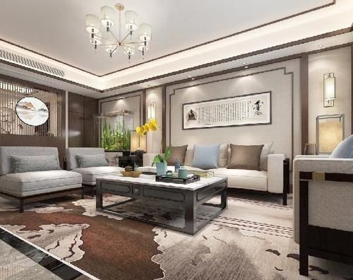 山水画|181平米三房两厅,把中式装修做到如此精致,老少都爱上了中式风