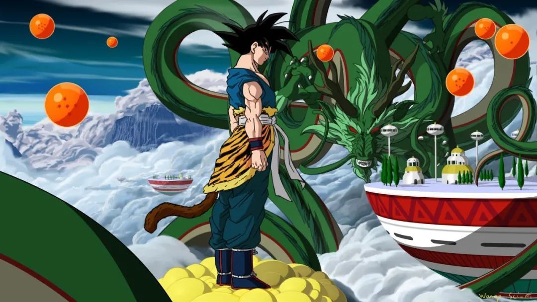 连载37年,龙珠中总共出现了7条神龙,你觉得哪一条最霸气?