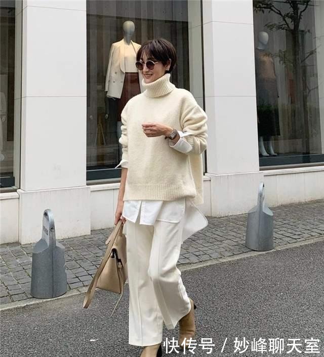 日本女人的神奇穿搭术：不露颈不露腿，照样美出新高度