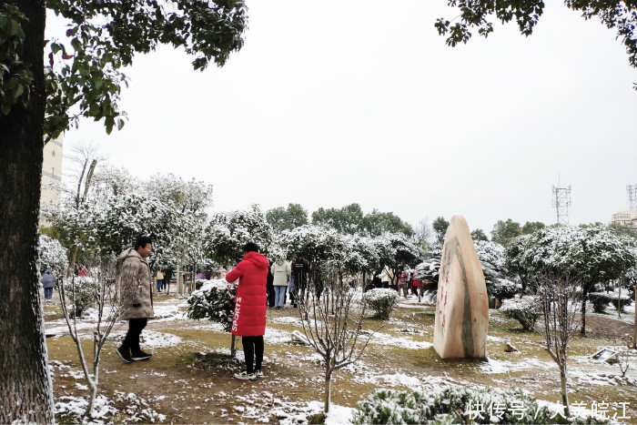 皖江|我爱你，皖江的雪景