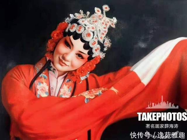 薛海涛先生|京剧油画,美到心底。国粹京剧超写实油画第一人薛海涛作品欣赏