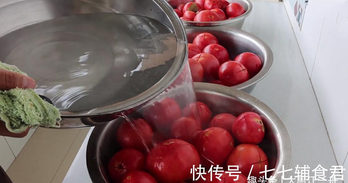 晾晒|腌西红柿的季节到了,一次腌制15斤,简单易做,吃一年不怕坏