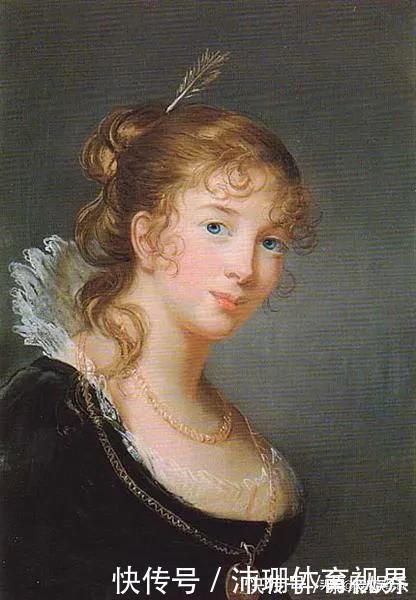 沙龙|法国18世纪著名洛可可女画家维吉·勒布伦肖像作品欣赏