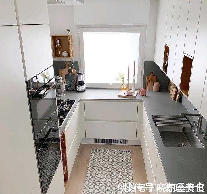 柜体|厨房如何设计更实用?中岛、一字型、L型、U型哪个更适合你家!