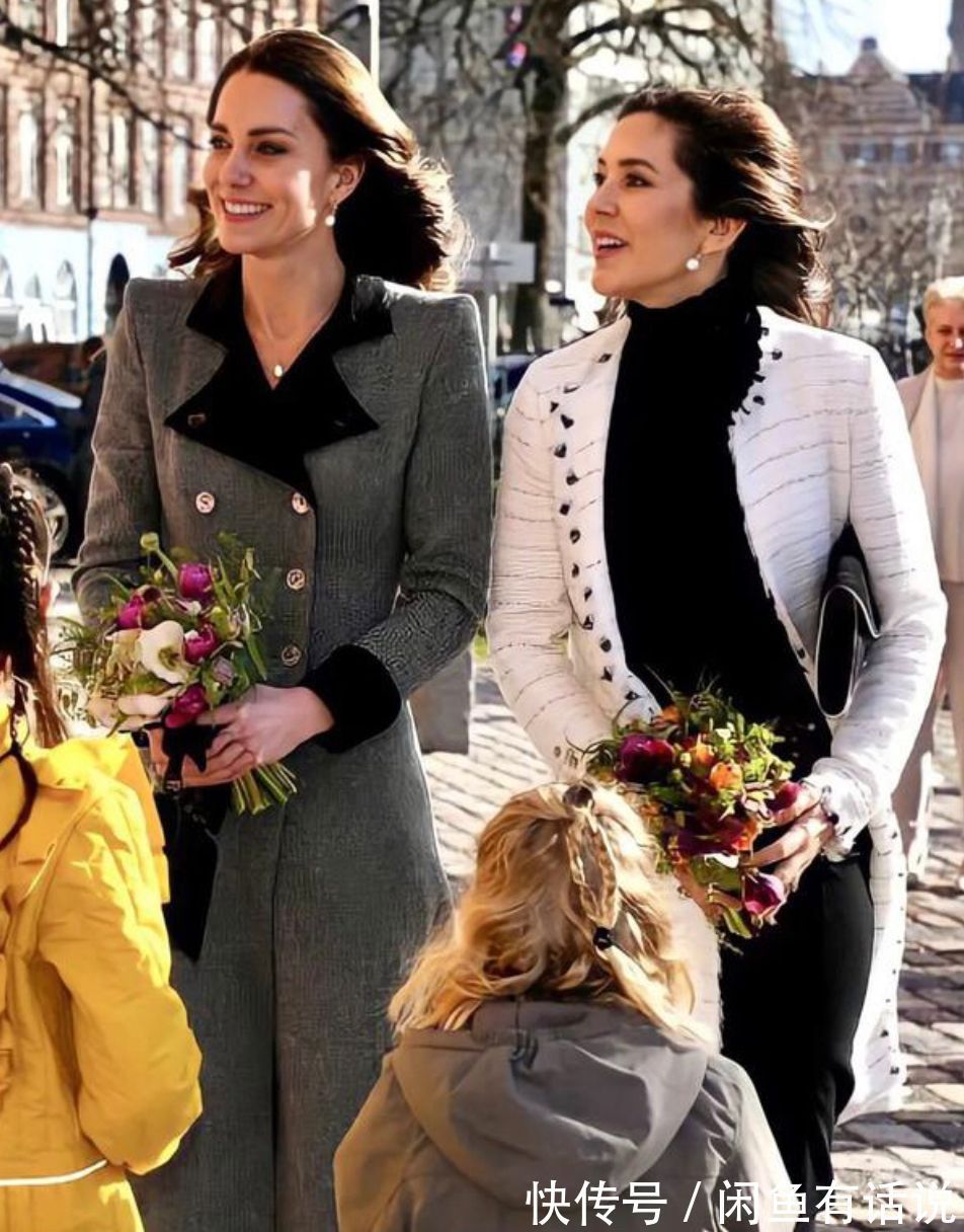 法则 看到凯特和丹麦王妃同框穿“黑白灰”,终于明白什么叫高级气质美