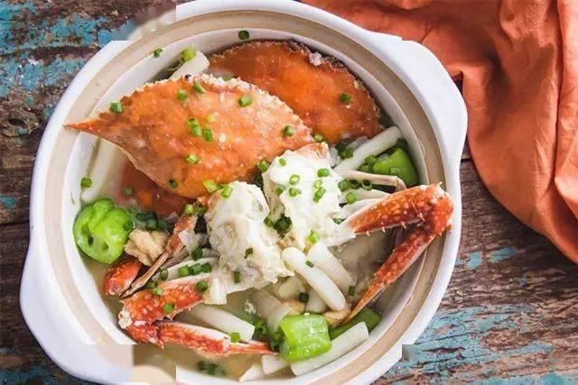 梭子蟹|天气闷热最馋这一碗！煮一煮就鲜上天，晚餐吃它也太实惠了吧