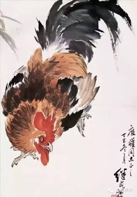 一代宗师|上阵父子兵，这爷俩画鸡能排第一！