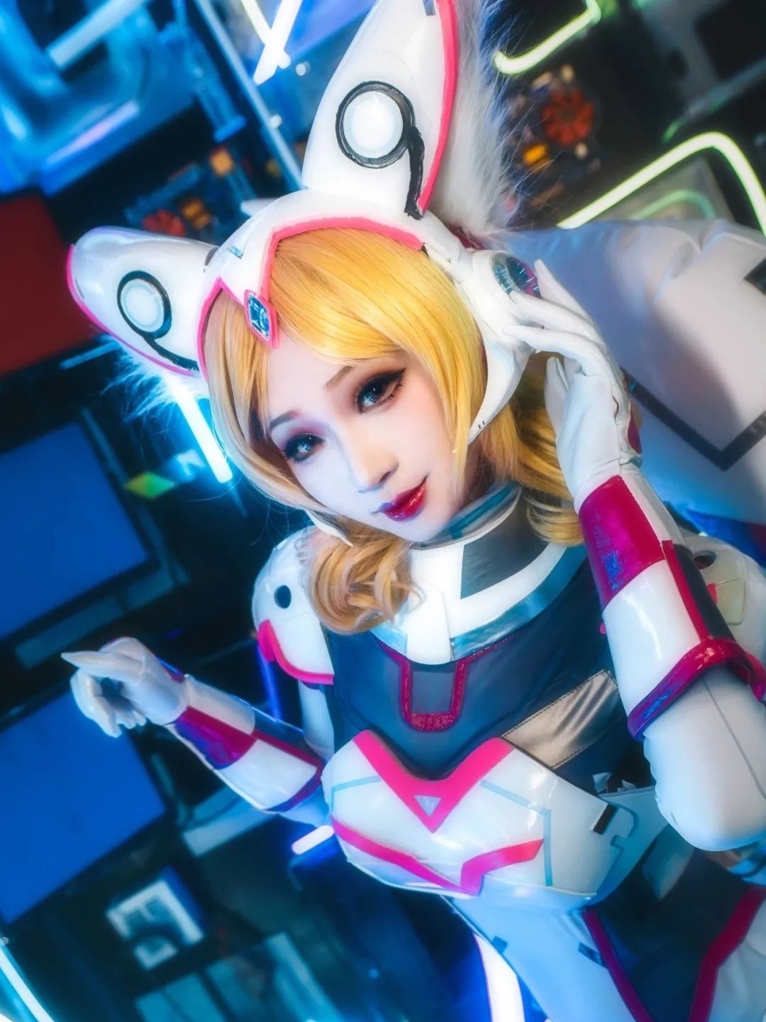 妲己|cos:王者荣耀妲己机甲小助理cos正片@海沫