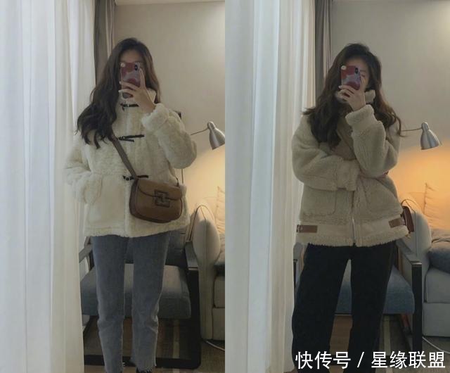 冬天别穿的太沉闷，奶白咖色浅灰等浅色系温暖又大方，好看还气质