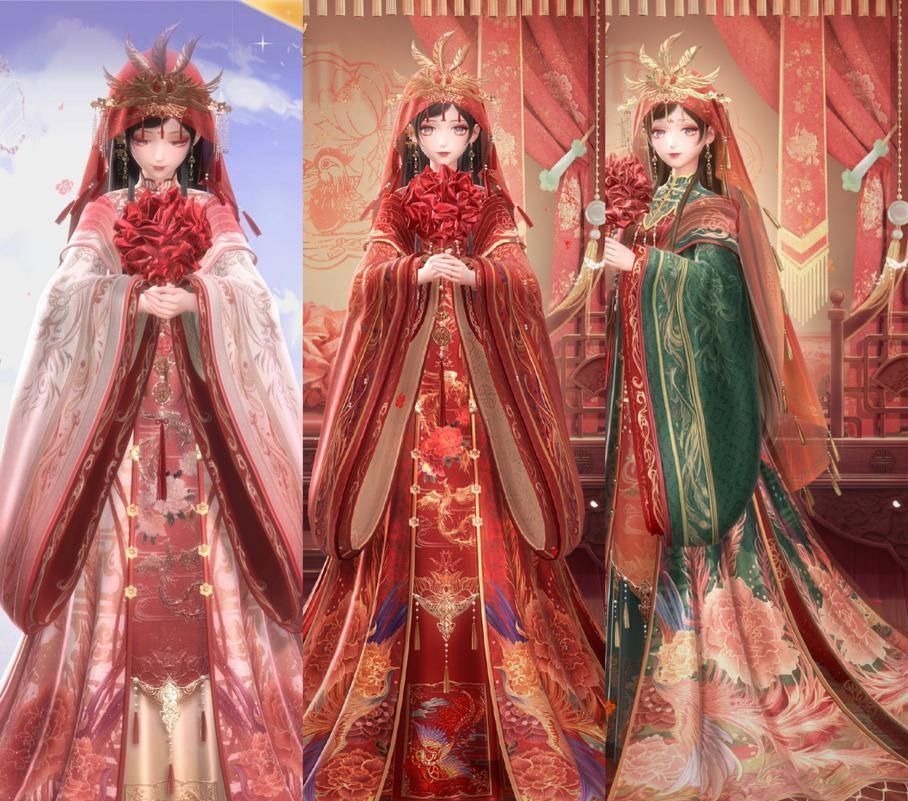 重构|闪耀暖暖:婚纱套被叠纸洗褪色了?重构配色敷衍,这颜色有毒