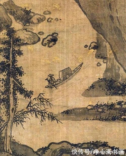 溪山清远@花鸟画确实富有装饰性,但他的山水《溪山清远》更是牛!