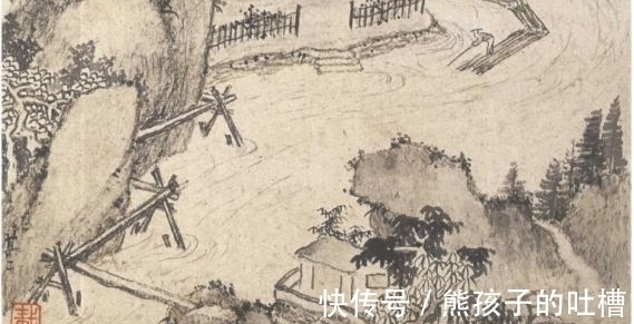 戴本孝@若无绘画梦想支撑,戴本孝的渴笔焦墨画法,难存于世