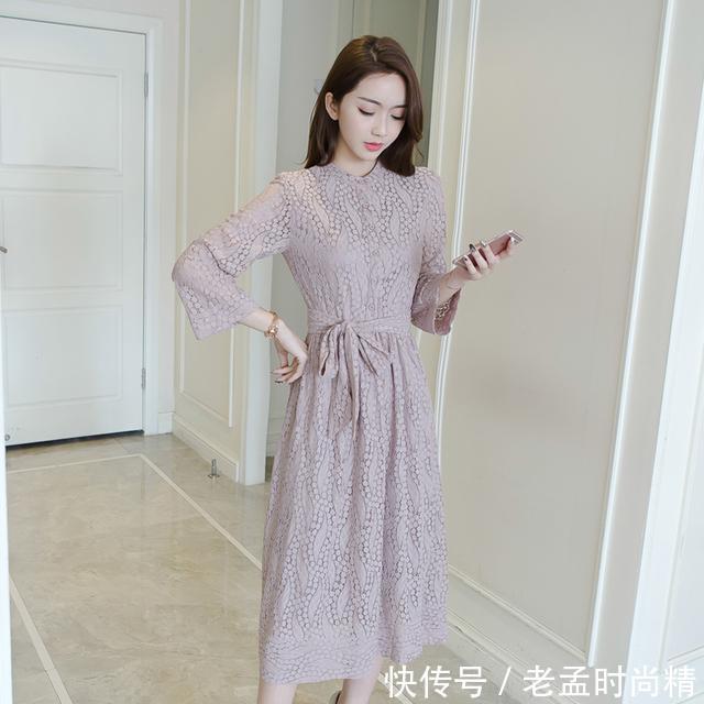 蕾丝|碎花雪纺连衣裙,青春又清纯