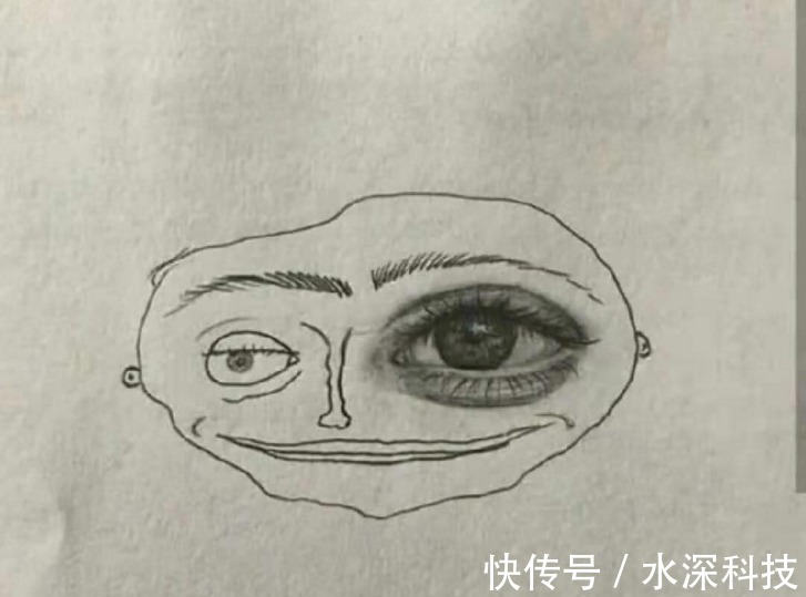 学生&美术生画到一半懒得画了，画风逐渐变得任性，网友：是来搞笑的吗