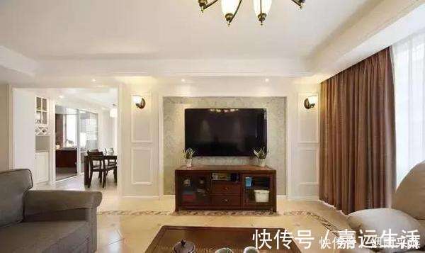 石膏线|电视背景墙万万不要装大理石,聪明人都装它代替,后悔我家装错了