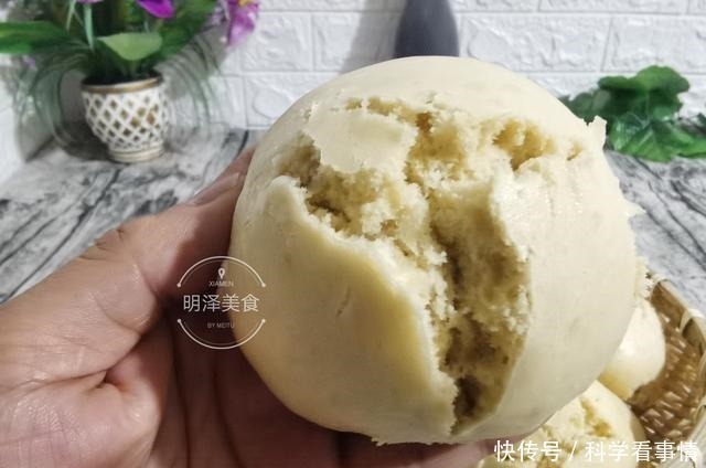 食用碱|制作“开花馒头”，别在馒头坯表面切口了，试试正确的方法吧