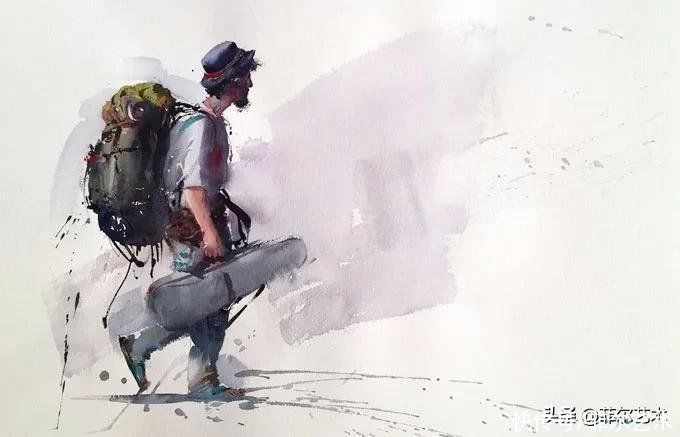 尤德斯|水彩也可以画得超准确！真心佩服！必须点赞