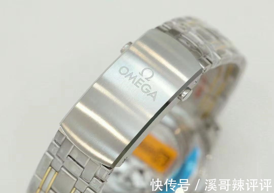 海马3 OR厂欧米茄海马300间金蓝盘做工能以假乱真吗!