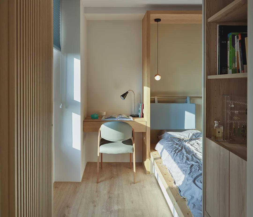 四居室|92.4㎡五口之家,不仅挤出四居室,还有独立衣帽间