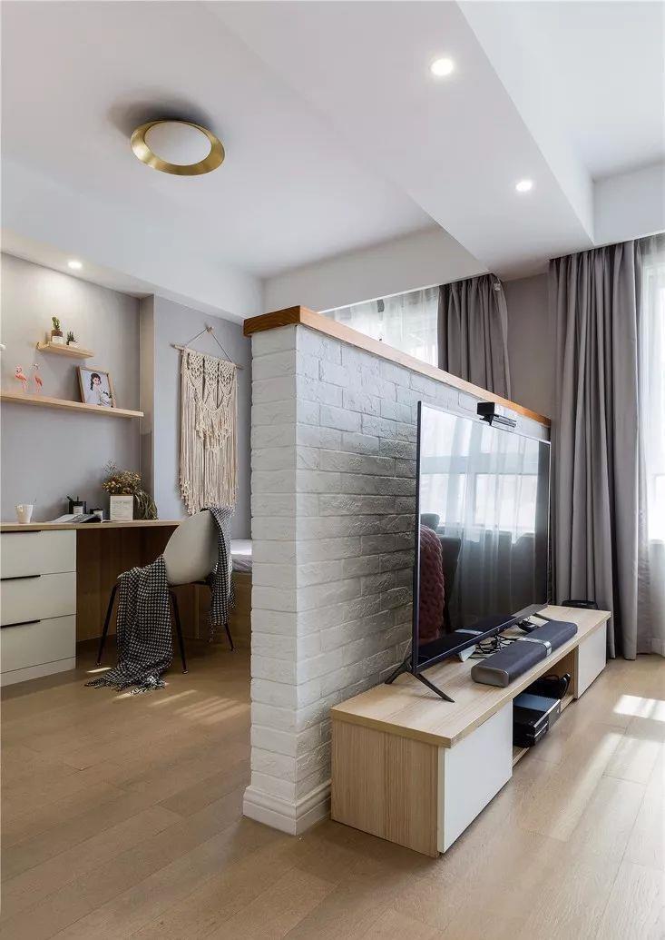 榻榻米床|110㎡现代北欧风,清新色系,温馨又文艺,朋友看了直夸好看!