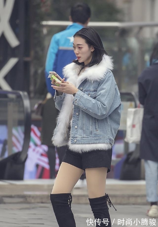 高筒靴|冬天高筒靴最实用，美女选择高跟加过膝设计的，时髦保暖还显腿长