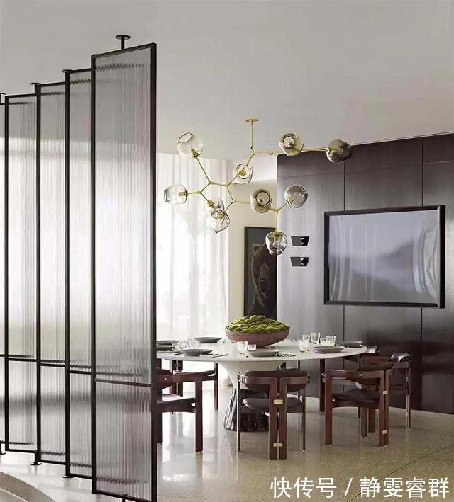 吧台|他家隔断不挡路还好看!35种拯救客厅、厨房的方法,一步到位