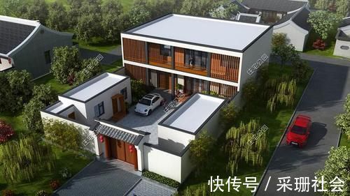 占地面积|房屋开间15米，进深25米左右，希望有院子、柴火厨房和杂物房，该怎么设计好？