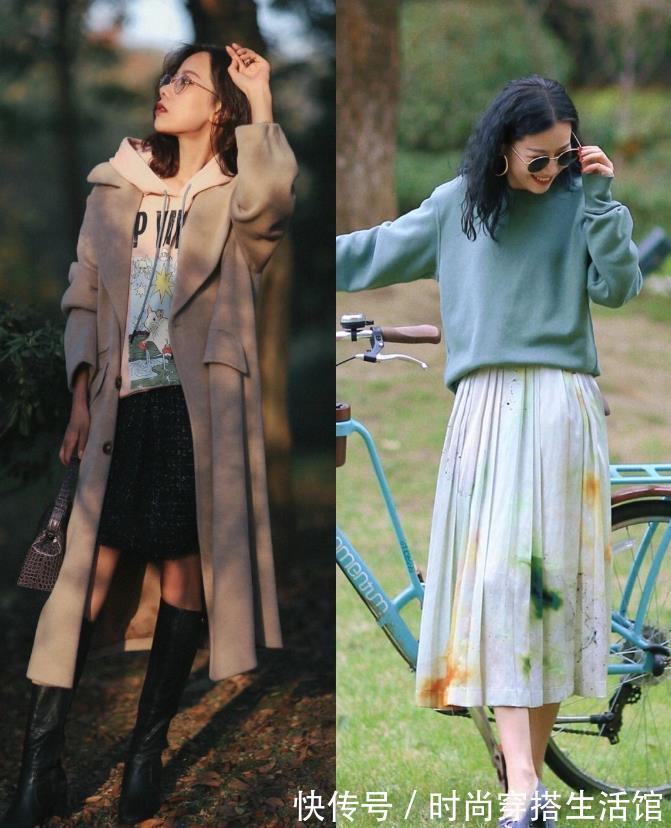 整体造型|又到了穿卫衣的季节,这几种搭配优雅又气质,太适合普通人穿