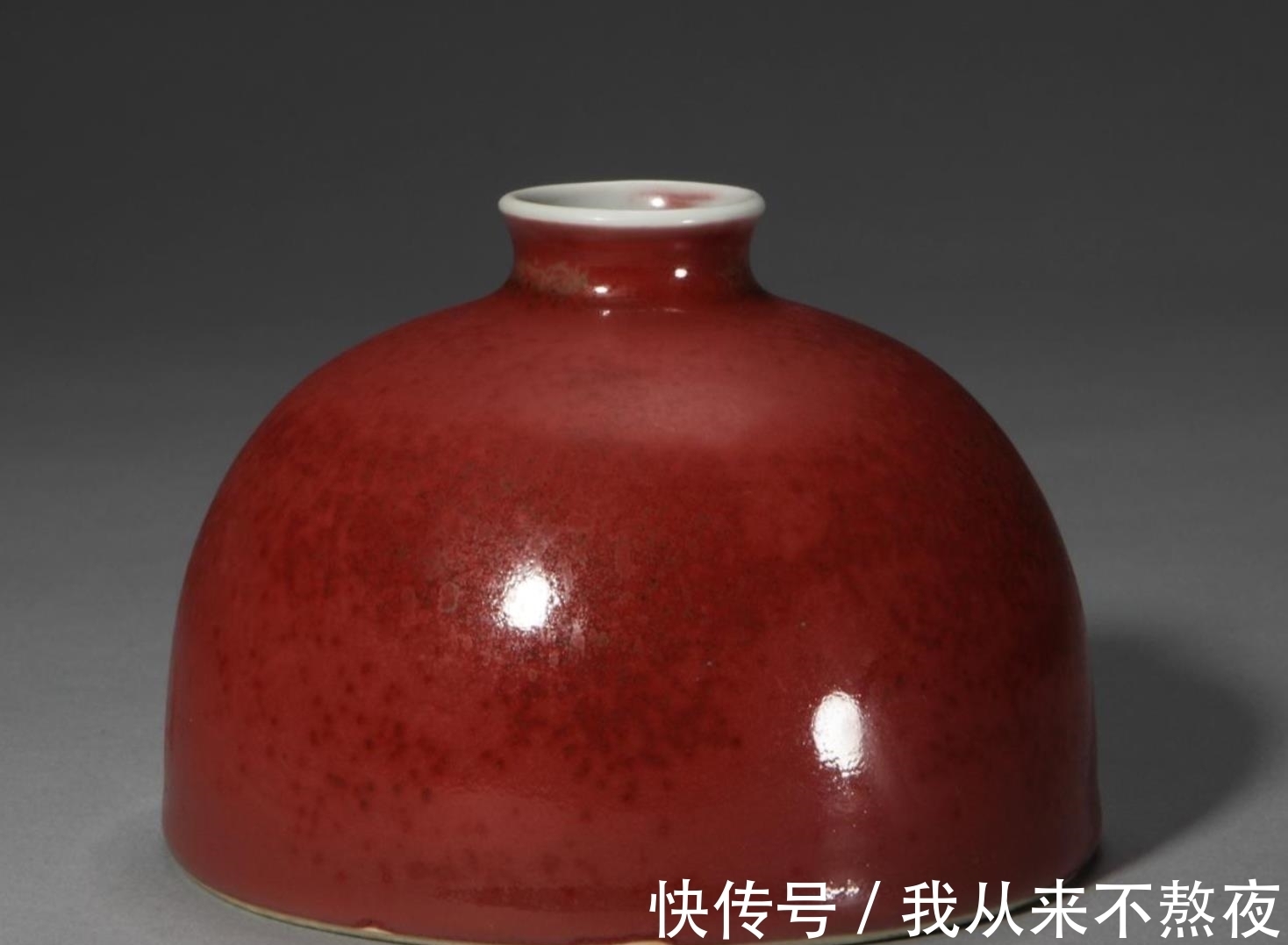 素三彩#瓷器之美:康熙官窑 太白尊