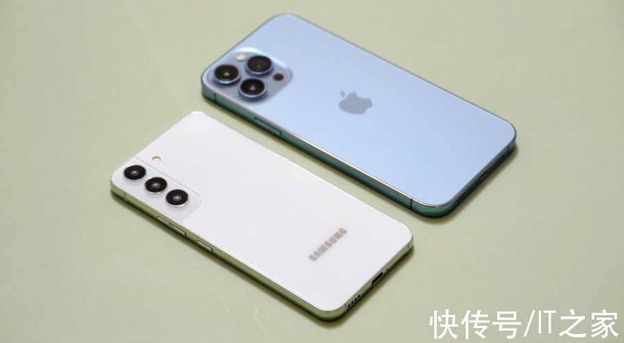 gen|三星 Galaxy S22 与苹果 iPhone 13 Pro Max 外观对比