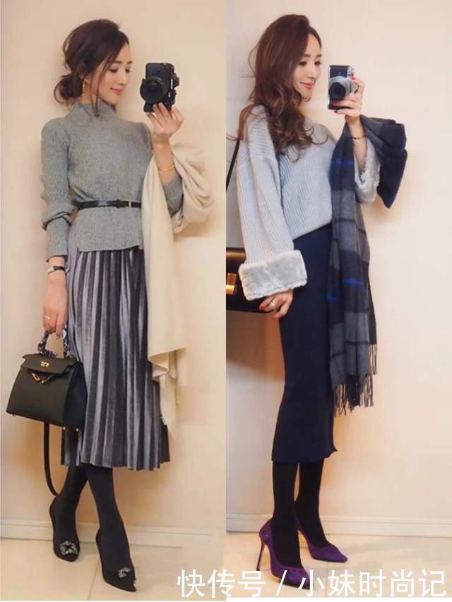 优雅高级的轻熟风穿搭, 女人30岁以后这样穿很有气质