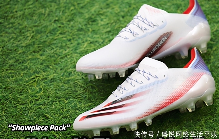 旗舰级|阿迪达斯 X Ghosted.1 AG“Showpiece Pack”足球鞋