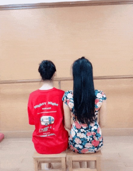 |搞笑GIF趣图:夫妻相相似度百分之九十九,好幸福哦