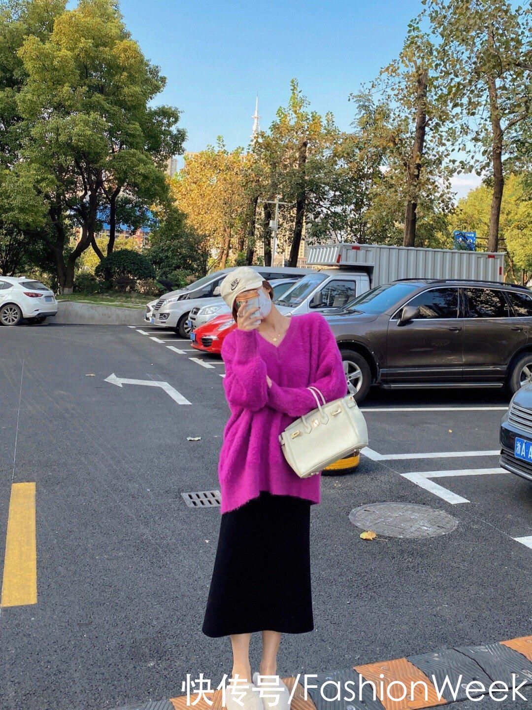 宝藏半裙穿搭参考来啦，满屏的清新文艺风，教科书式穿搭等你来撩