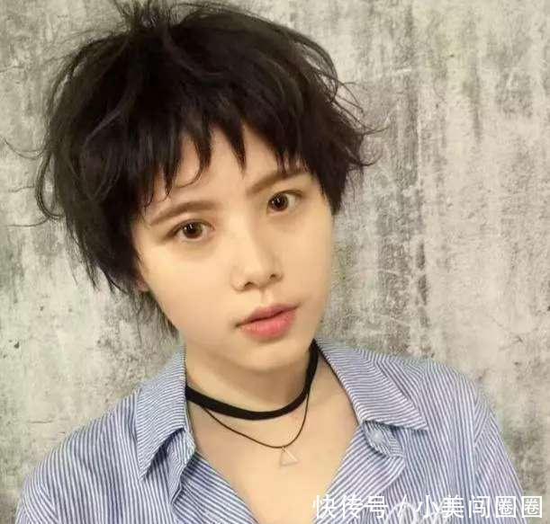 空气刘海|越随性越好看,9款时髦又高级的短发,优雅与精致让你赚足回头率