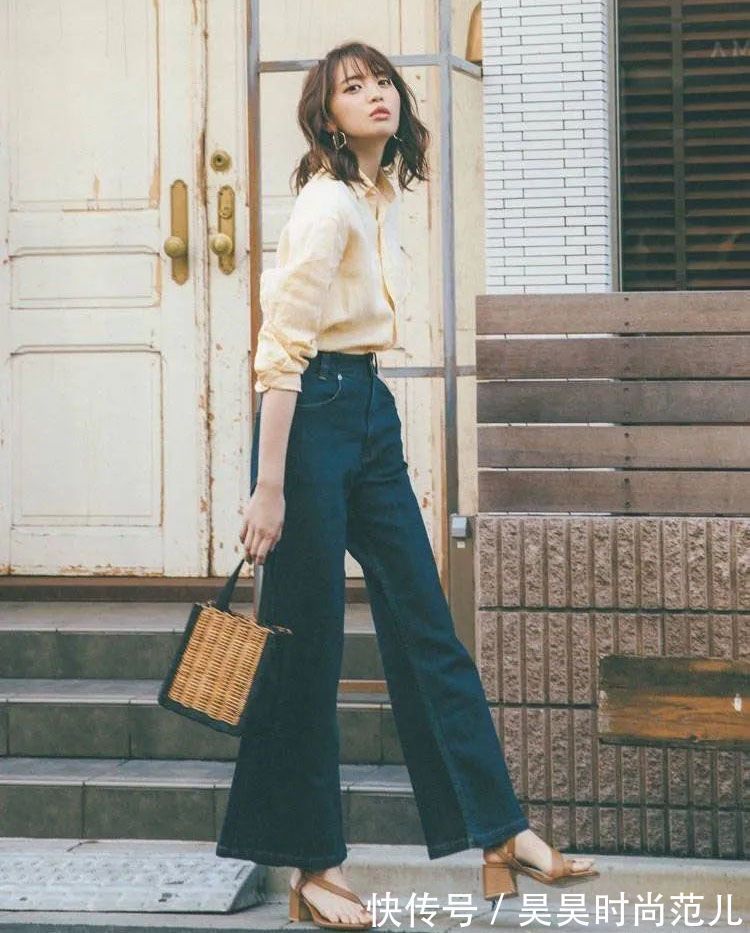 风衣 普通牛仔裤想要穿出时尚高贵气质,4个方面不可忽视,易学又好搭