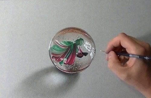 3d|大叔用彩铅画煎蛋，太逼真被质疑造假，晒出视频后，专家安静了