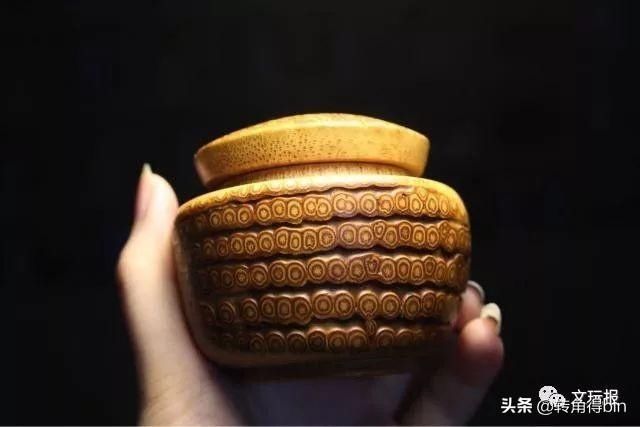 制成|原来竹子也可以制成各种文玩,这六种竹子制的文玩盘好太好看了
