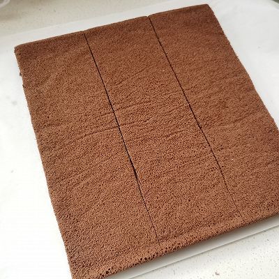 可可粉|可可松花雪山蛋糕